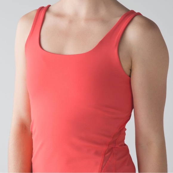 Lululemon Rise and Flow Tank Cape Red (8) - Picture 12 of 16